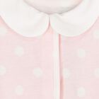 Baby Girls Pink & White Polka Dots Babygrow Gift Set, 1, hi-res