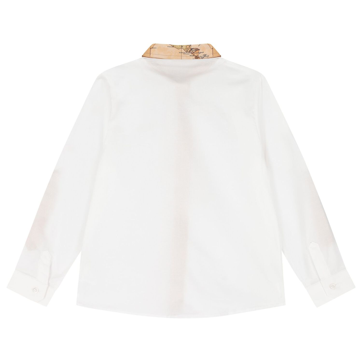 Boys White Logo Shirt, 1, hi-res image number null
