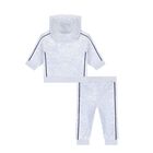 Baby Boys Blue Logo Tracksuit, 1, hi-res