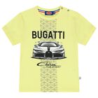 Younger Boys Yellow Logo T-Shirt, 2, hi-res