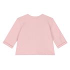 Baby Girls Ivory & Pink Tracksuit Set, 3, hi-res