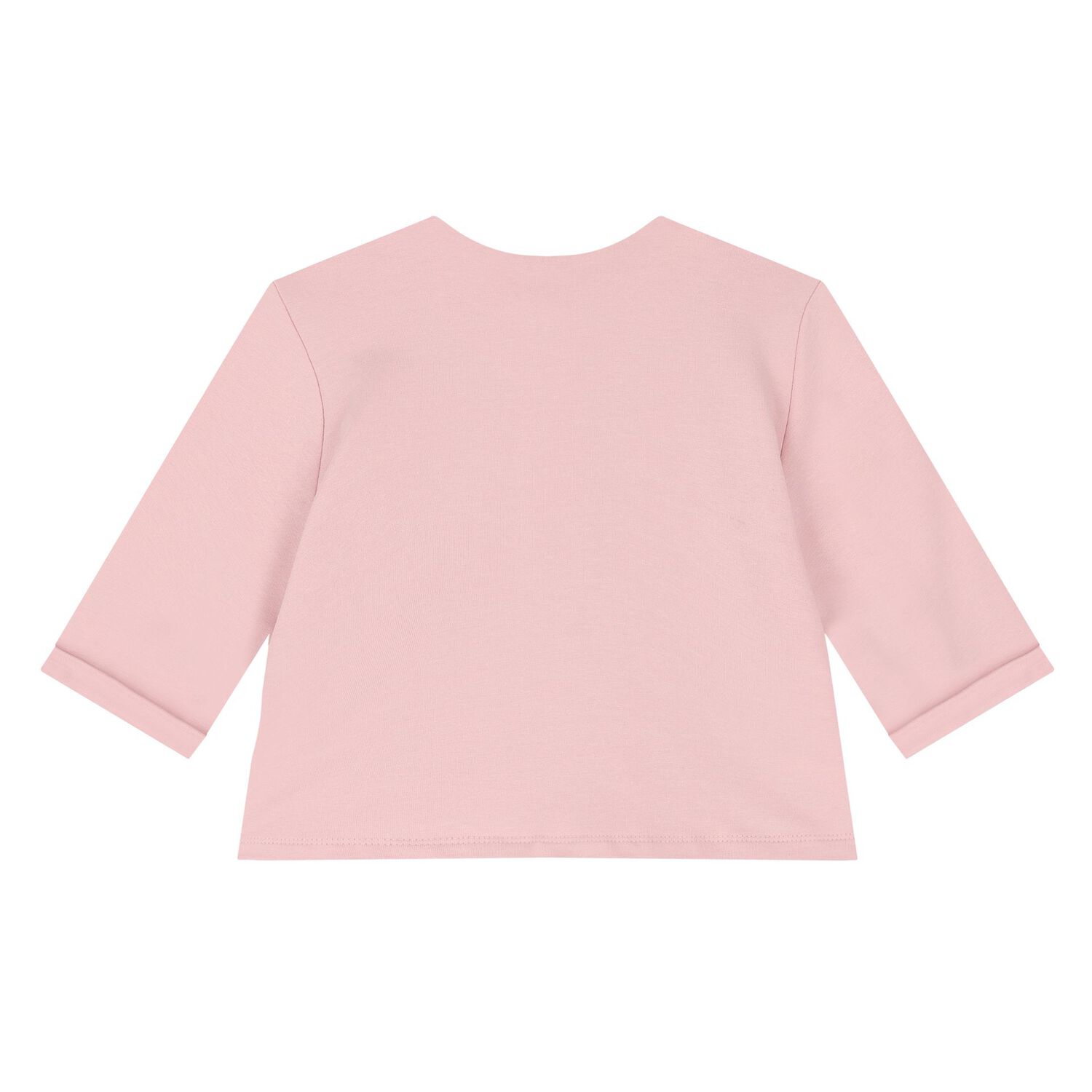 Baby Girls Ivory & Pink Tracksuit Set, 3, hi-res
