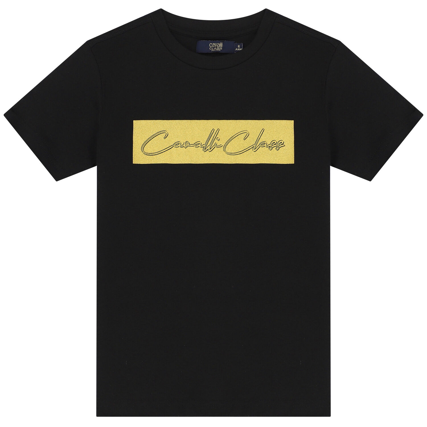 Black & Gold Logo T-Shirt, 1, hi-res