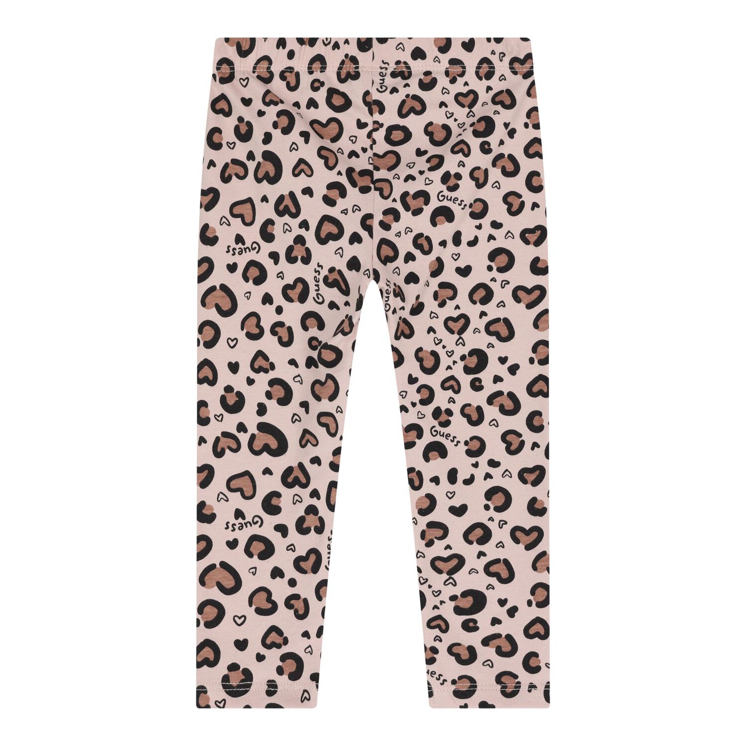 Baby Girls Burgundy & Beige Leggings Set, 1, hi-res