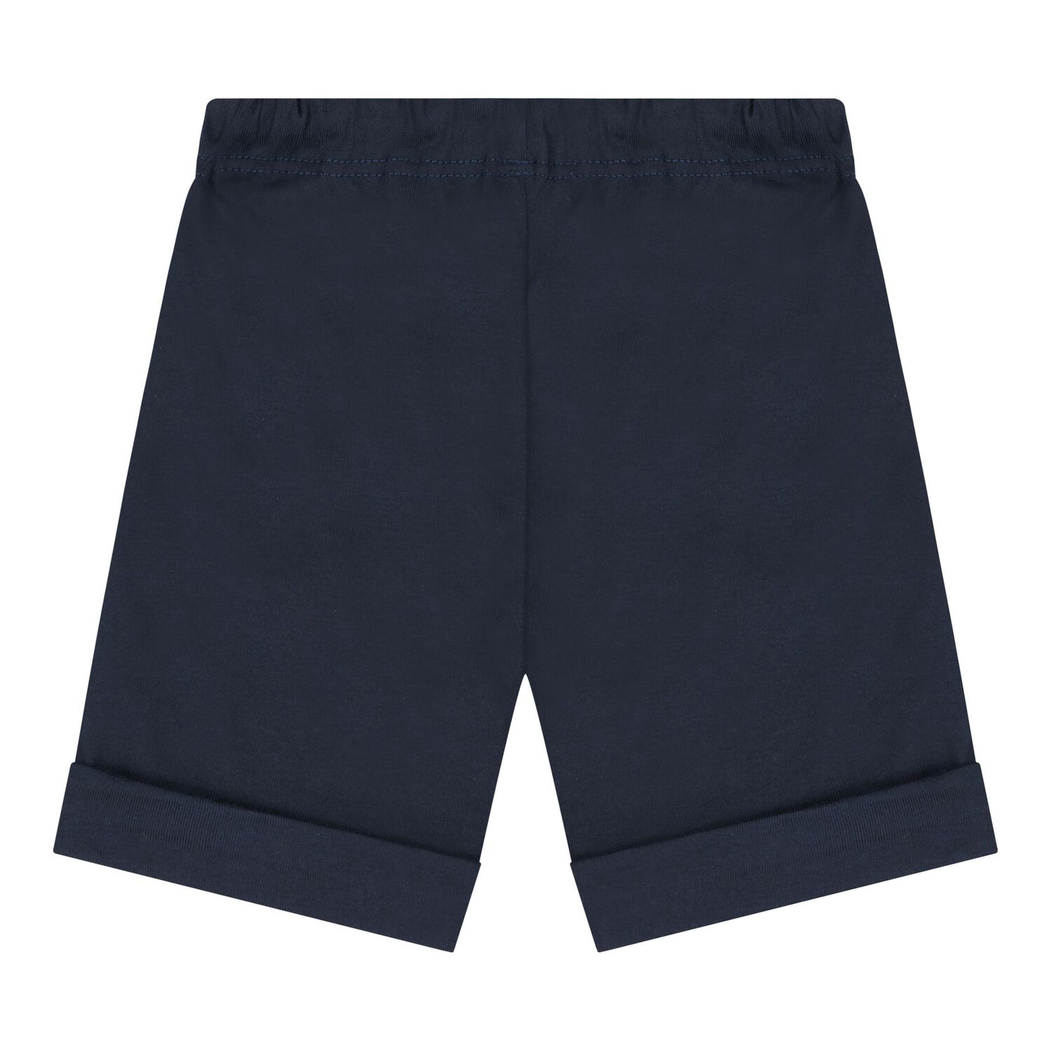Baby Boys White & Navy Blue Shorts Set, 1, hi-res image number null
