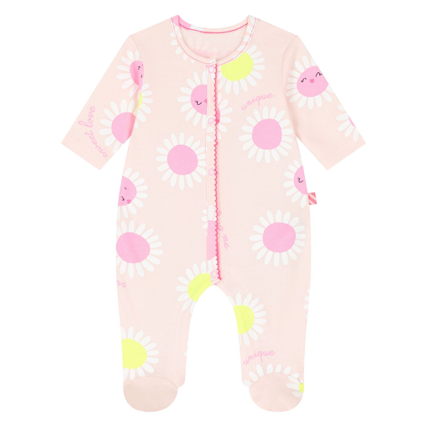 Baby Girls Pink Babygrow Gift Set, 1, hi-res