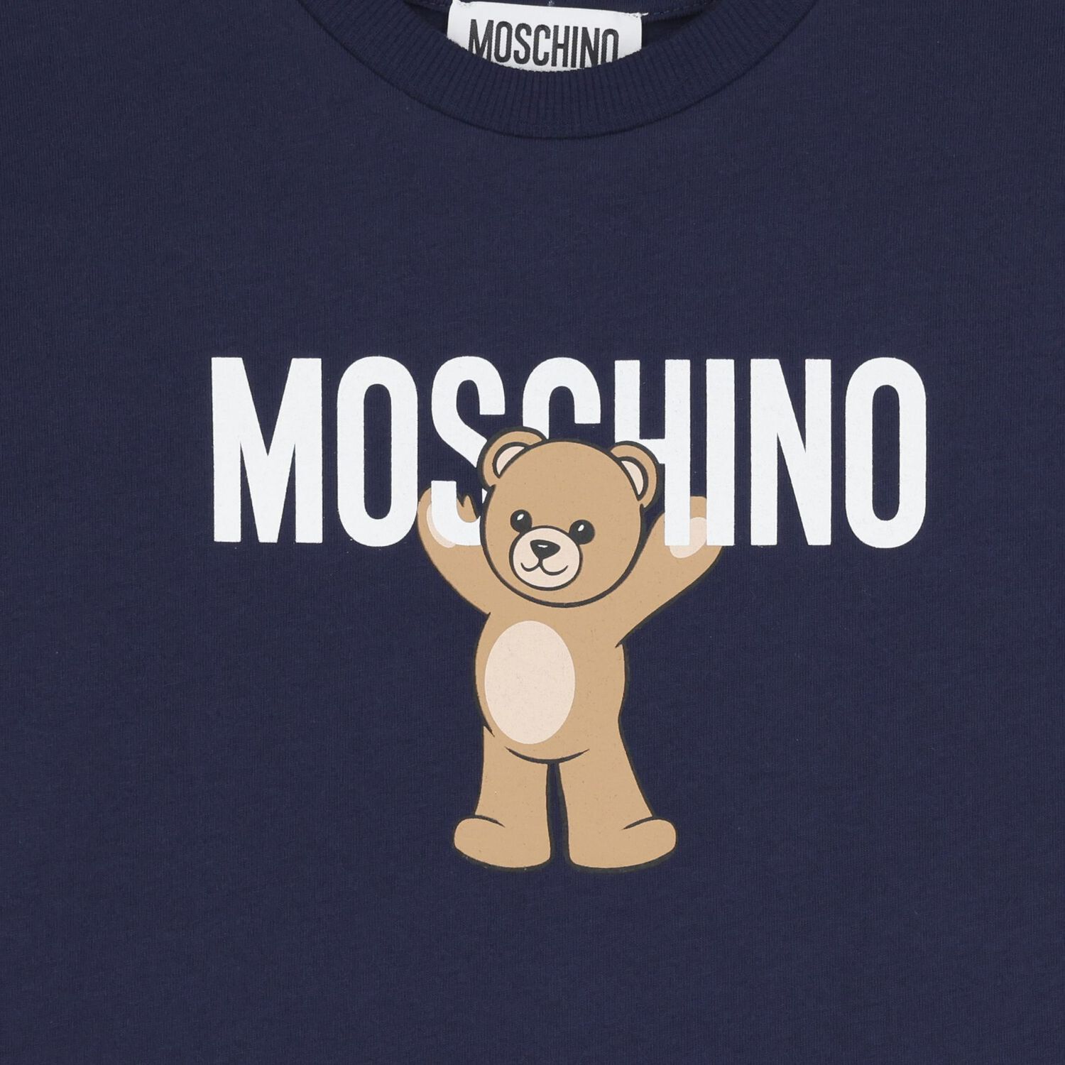 Navy Blue Teddy Bear Logo T-Shirt, 2, hi-res
