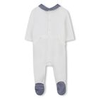 Baby Boys White & Blue Logo Babygrow Gift Set, 1, hi-res