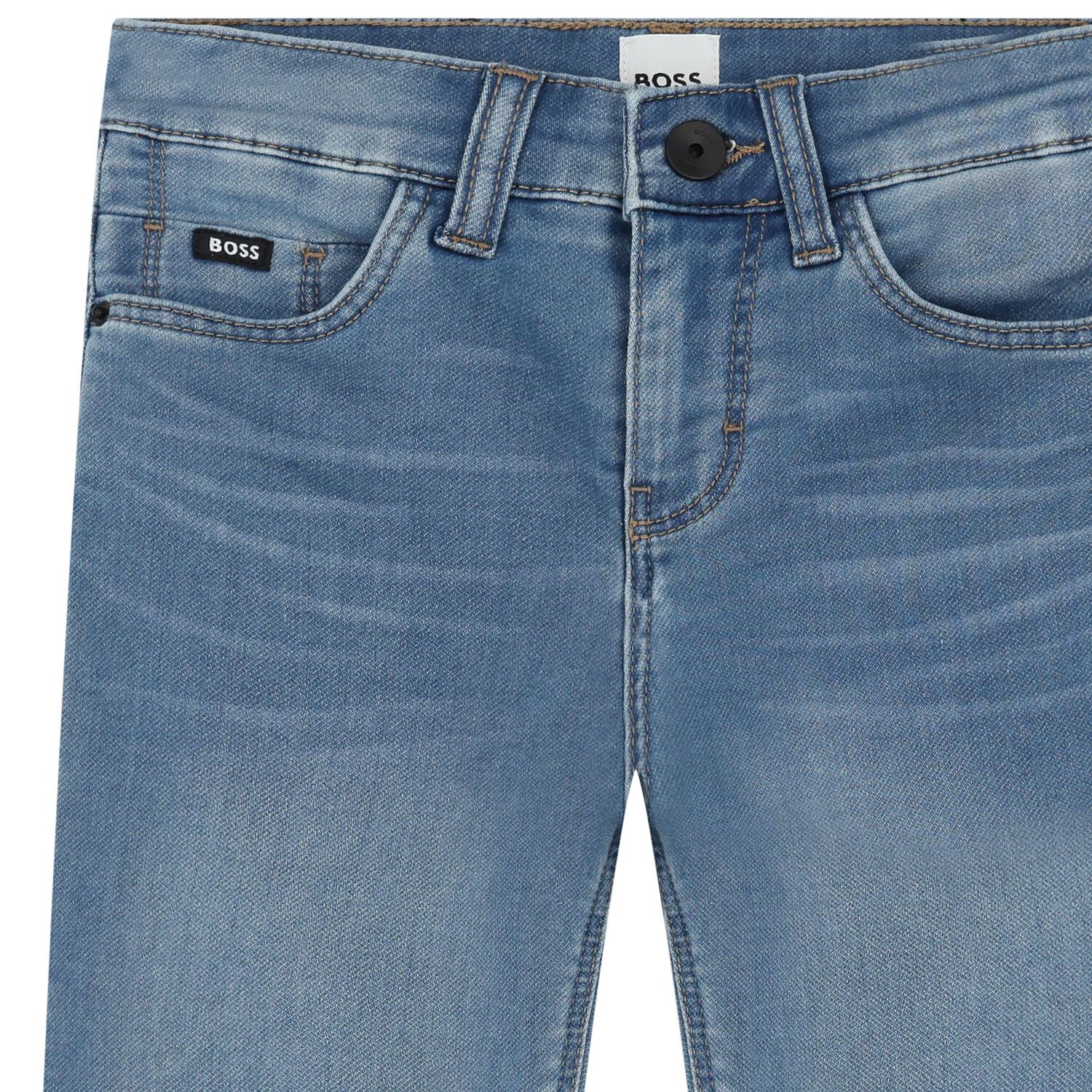 Boys Blue Denim Jeans, 1, hi-res image number null