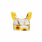 Girls Sunflower Swimsuit, 1, hi-res
