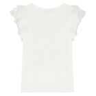 Girls Ivory Floral T-Shirt, 2, hi-res