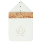 Ivory & Beige Geo Map Baby Nest, 1, hi-res