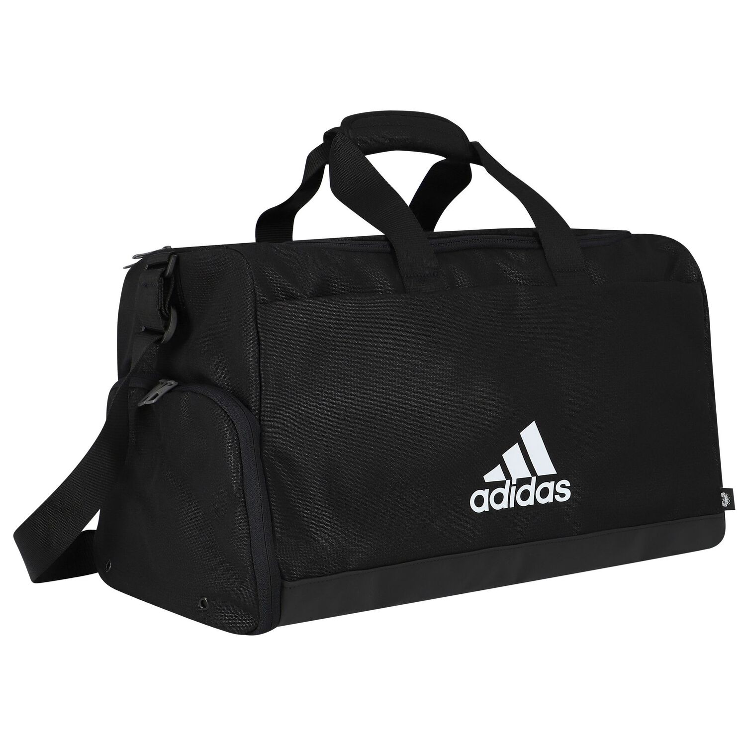 Black Logo Duffle Bag, 1, hi-res image number null