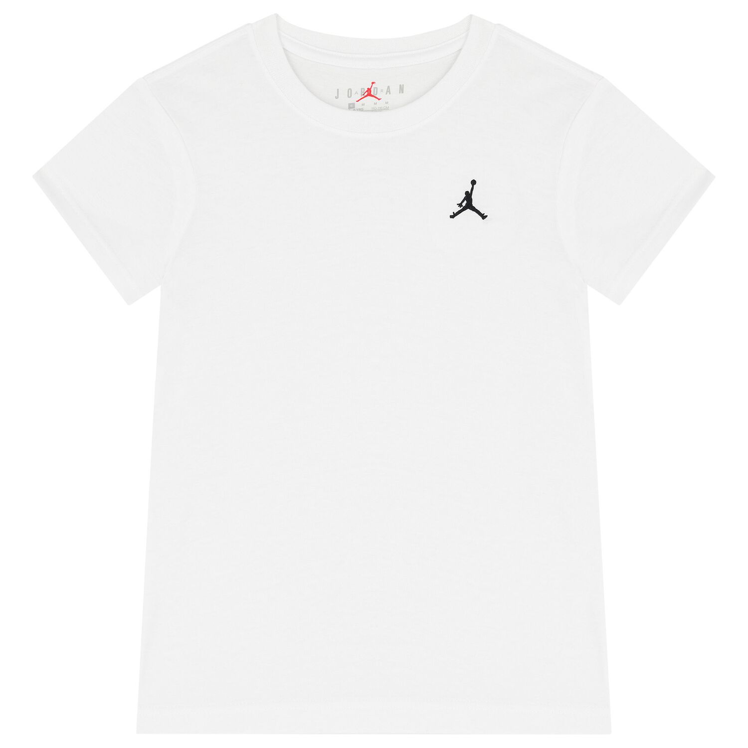 Boys White Jordan Logo T-Shirt, 1, hi-res