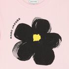 Girls Pink Daisy T-Shirt, 1, hi-res