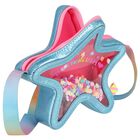Girls Blue Starfish Shoulder Bag, 1, hi-res