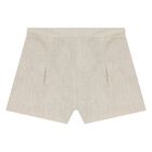 Younger Girls Ivory & Beige Dress Set, 1, hi-res