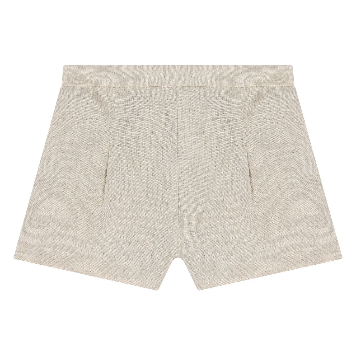 Younger Girls Ivory & Beige Dress Set, 1, hi-res