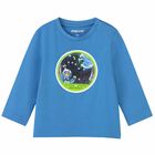 Younger Boys Blue Astronaut Long Sleeve Top, 1, hi-res