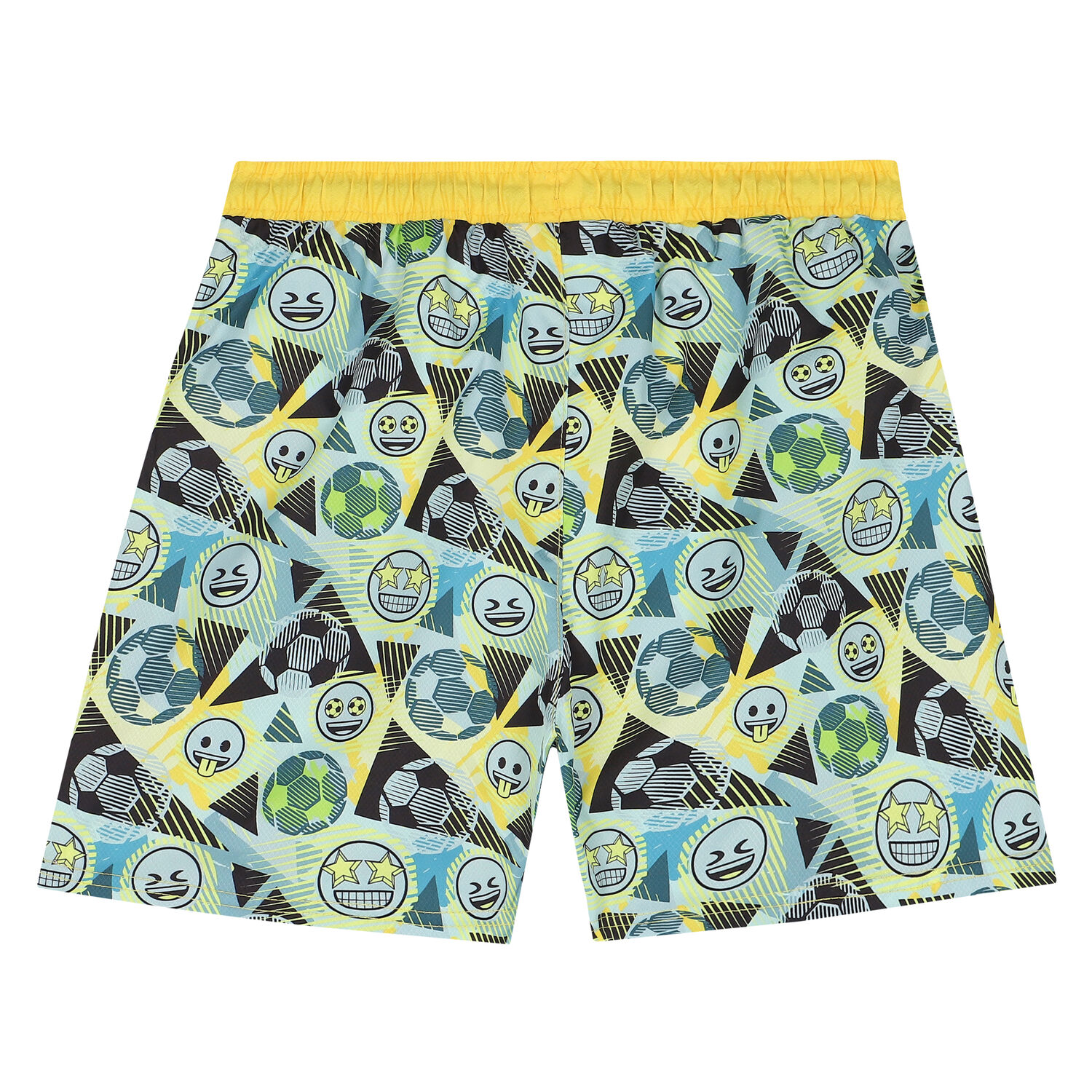Boys Yellow, Blue & Black Swim Shorts, 1, hi-res image number null