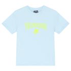 Boys Blue Logo T-Shirt, 3, hi-res