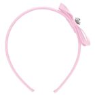 Girls Pink Bow Headband, 3, hi-res