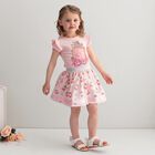 Girls Pink Perfume Bottle Skirt Set, 1, hi-res