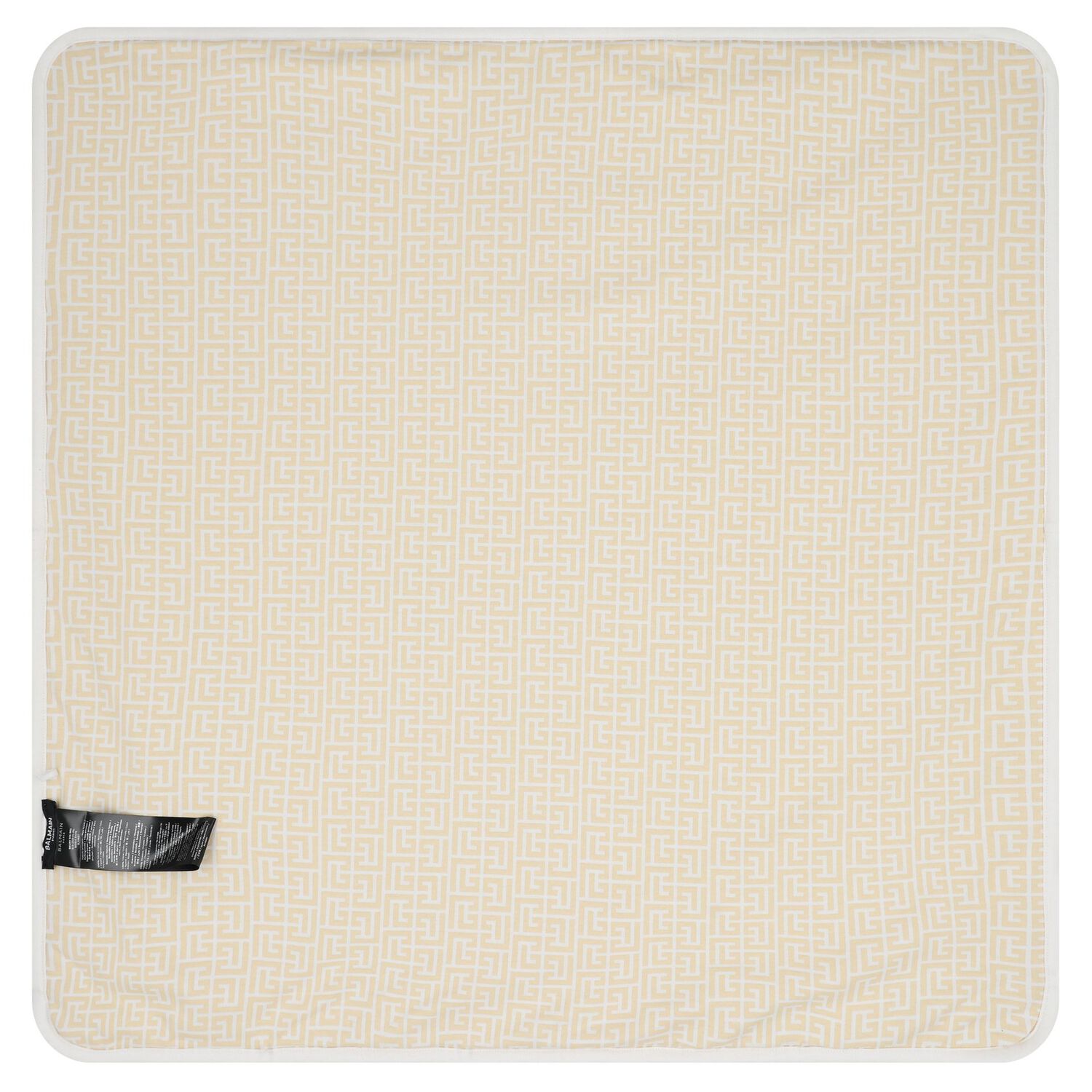 Baby Girls Pink & Gold Logo Blanket, 2, hi-res