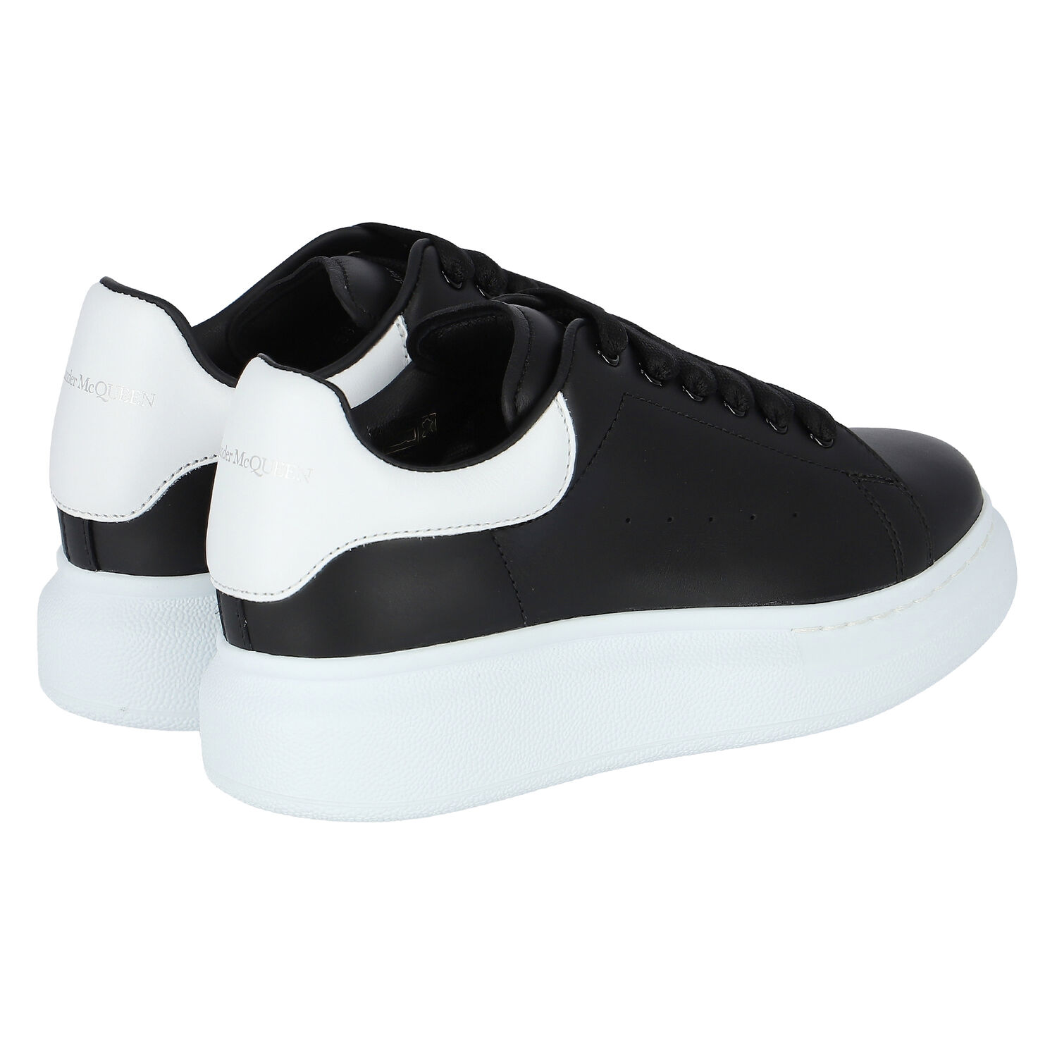 Black & White Logo Trainers, 1, hi-res