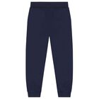 Navy Blue Teddy Bear Logo Joggers, 1, hi-res