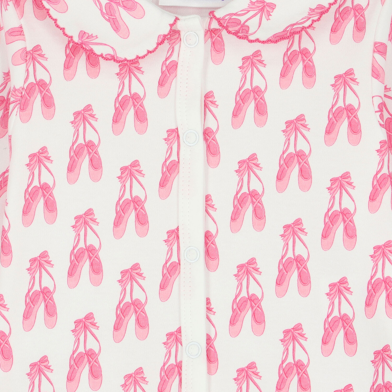 Baby Girls Ivory & Pink Babygrow, 1, hi-res image number null