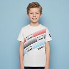 Boys White Logo T-Shirt, 1, hi-res
