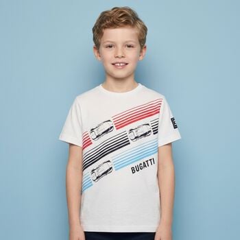 Boys White Logo T-Shirt