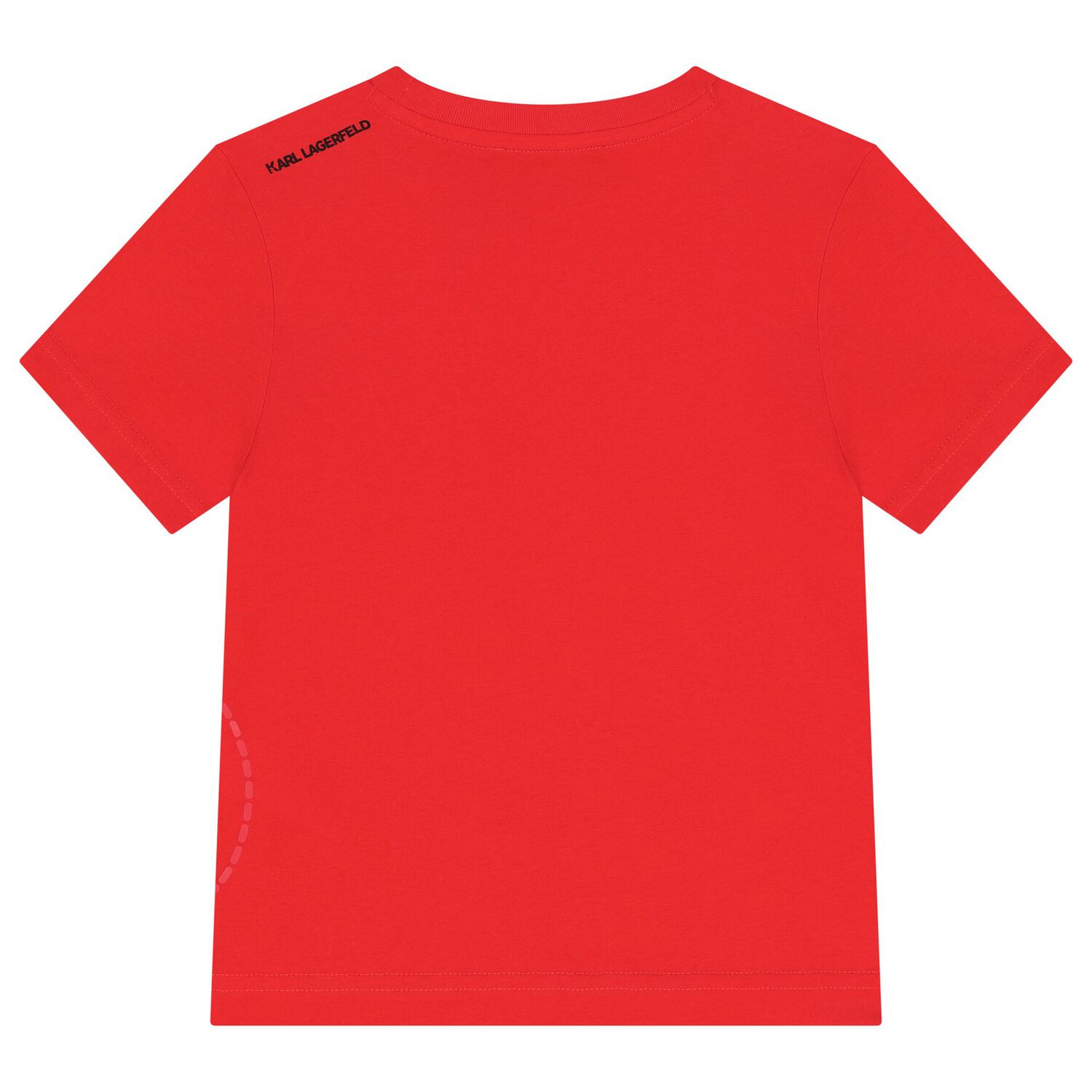 Boys Orange Ikonik Karl Logo T-Shirt, 1, hi-res