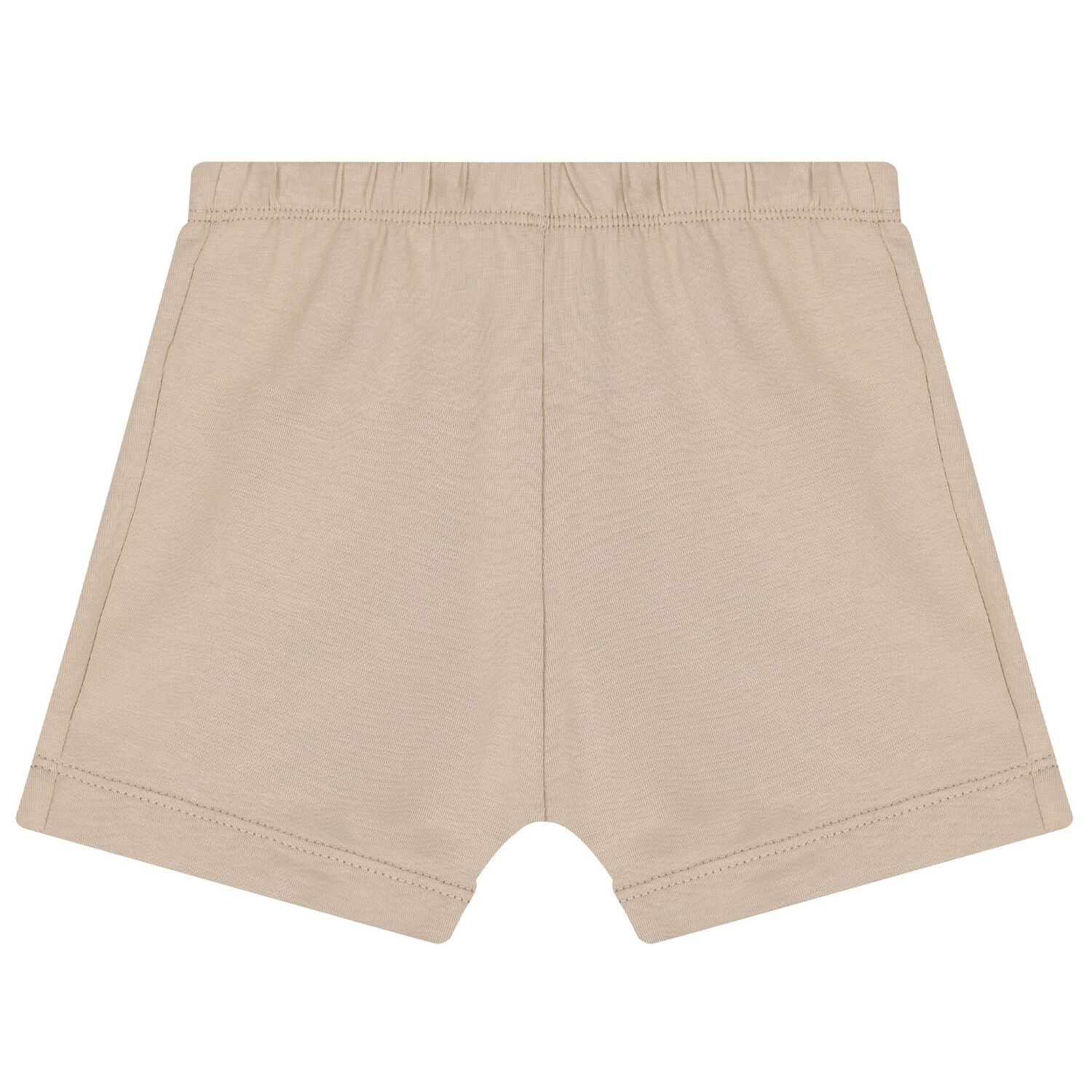 Baby Boys White & Beige Cotton Shorts Set ( 2-Pack ), 2, hi-res image number null