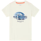 Boys Ivory Logo T-Shirt, 1, hi-res