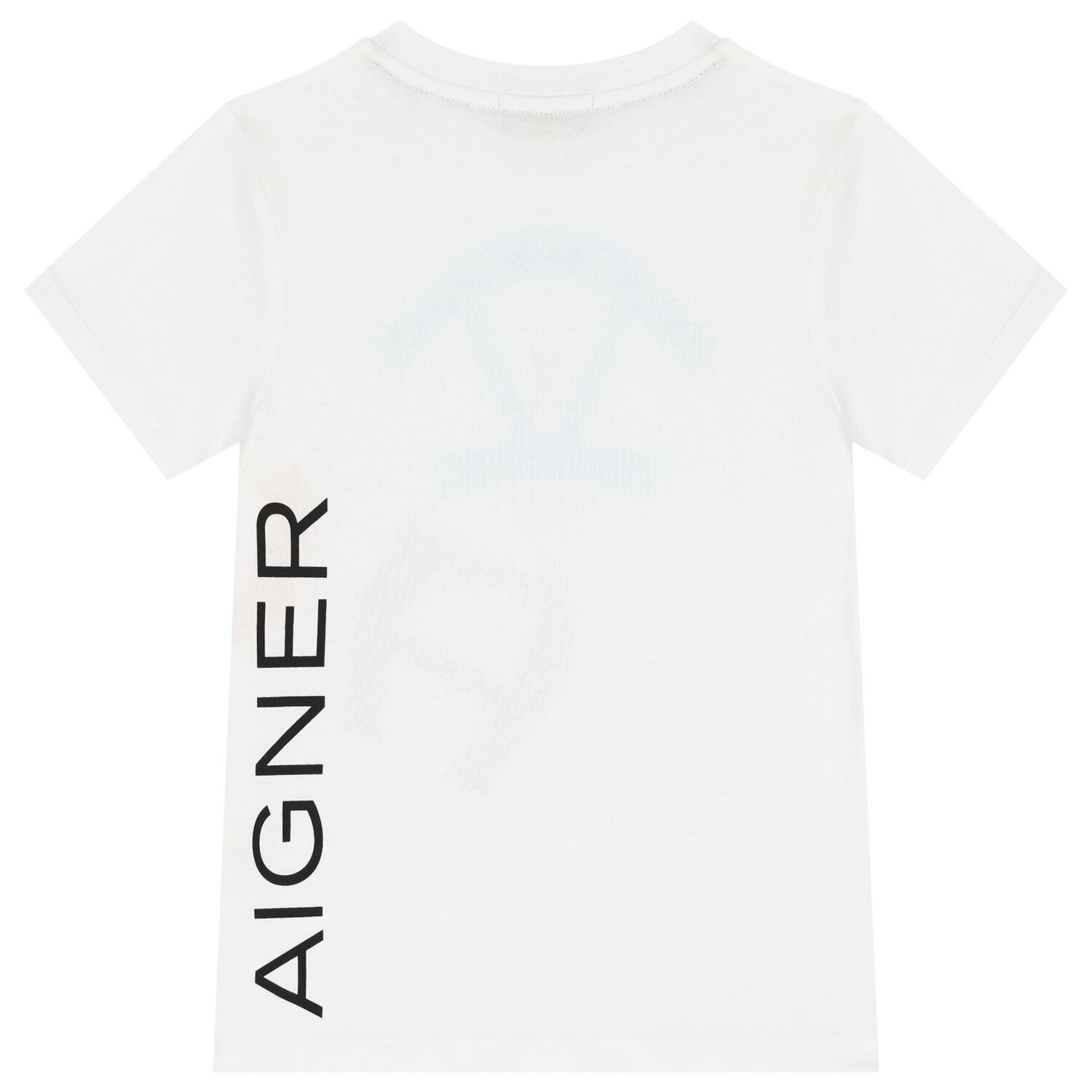 Boys White Logo T-Shirt, 1, hi-res image number null