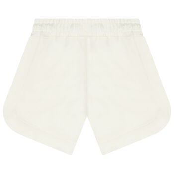 Girls Ivory Logo Shorts