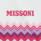 Younger Girls White Logo Zigzag T-Shirt, 1, hi-res