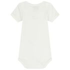 Baby Girls Ivory Hearts Bodysuit ( 3-Pack ), 1, hi-res