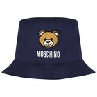 Navy Blue Teddy Bear Logo Hat, 2, hi-res