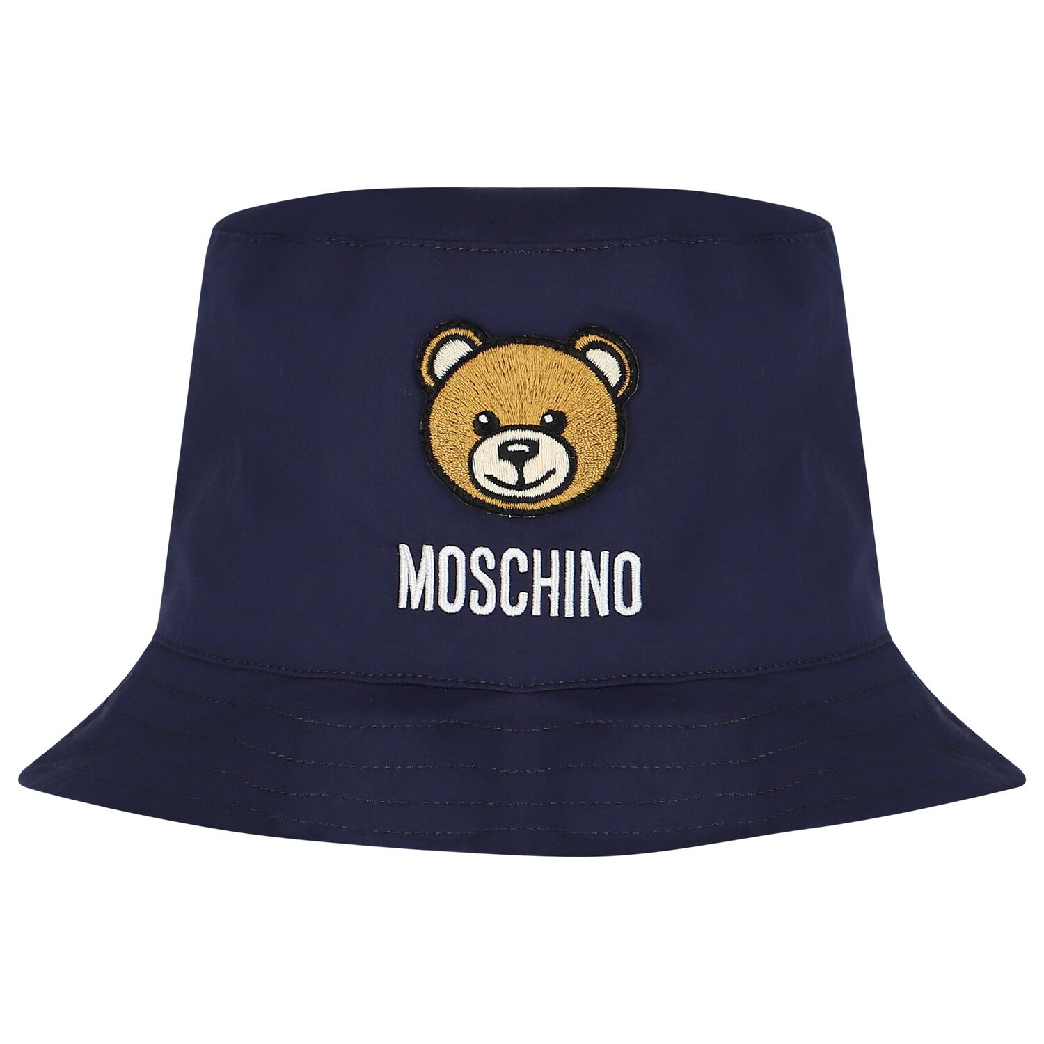 Navy Blue Teddy Bear Logo Hat, 2, hi-res