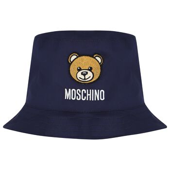 Navy Blue Teddy Bear Logo Hat