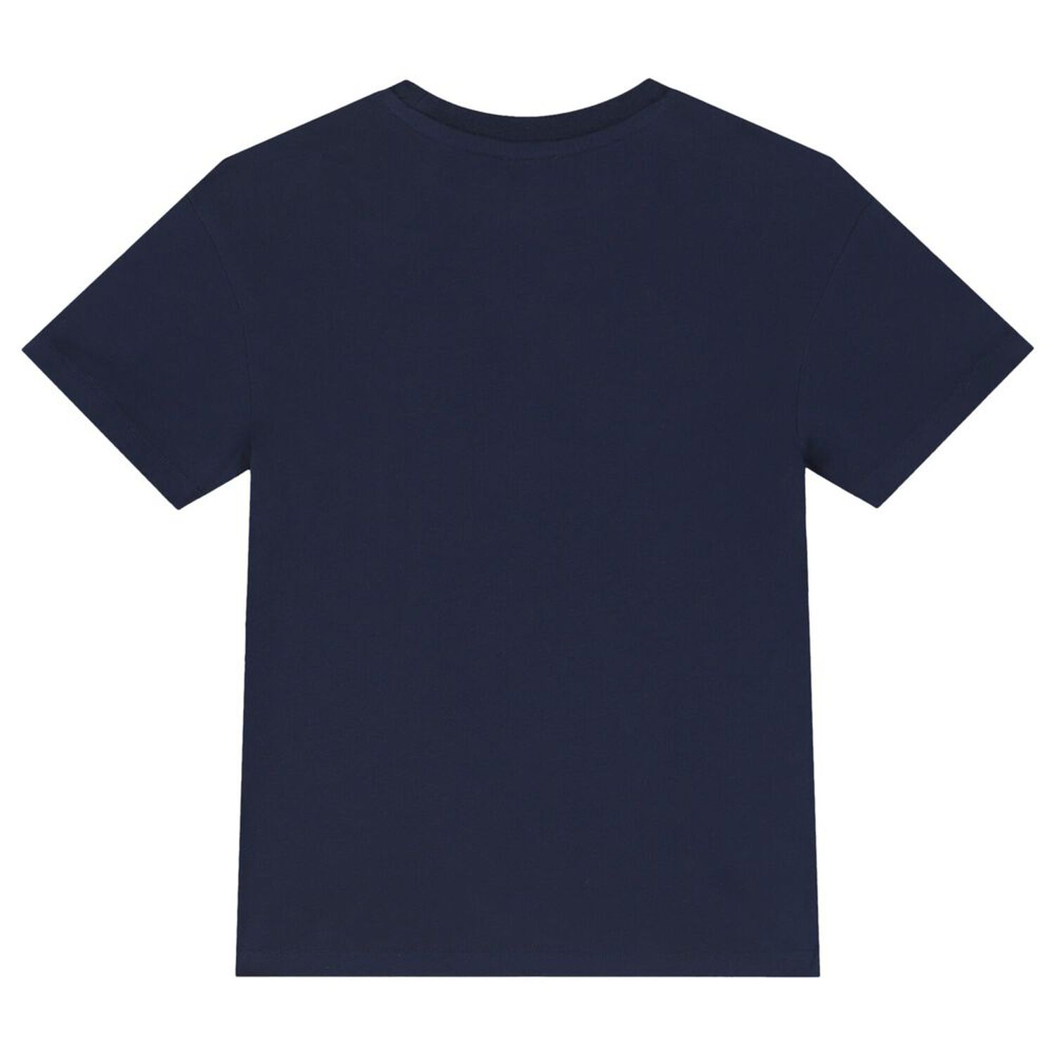 Boys Navy Blue Logo T-Shirt, 2, hi-res
