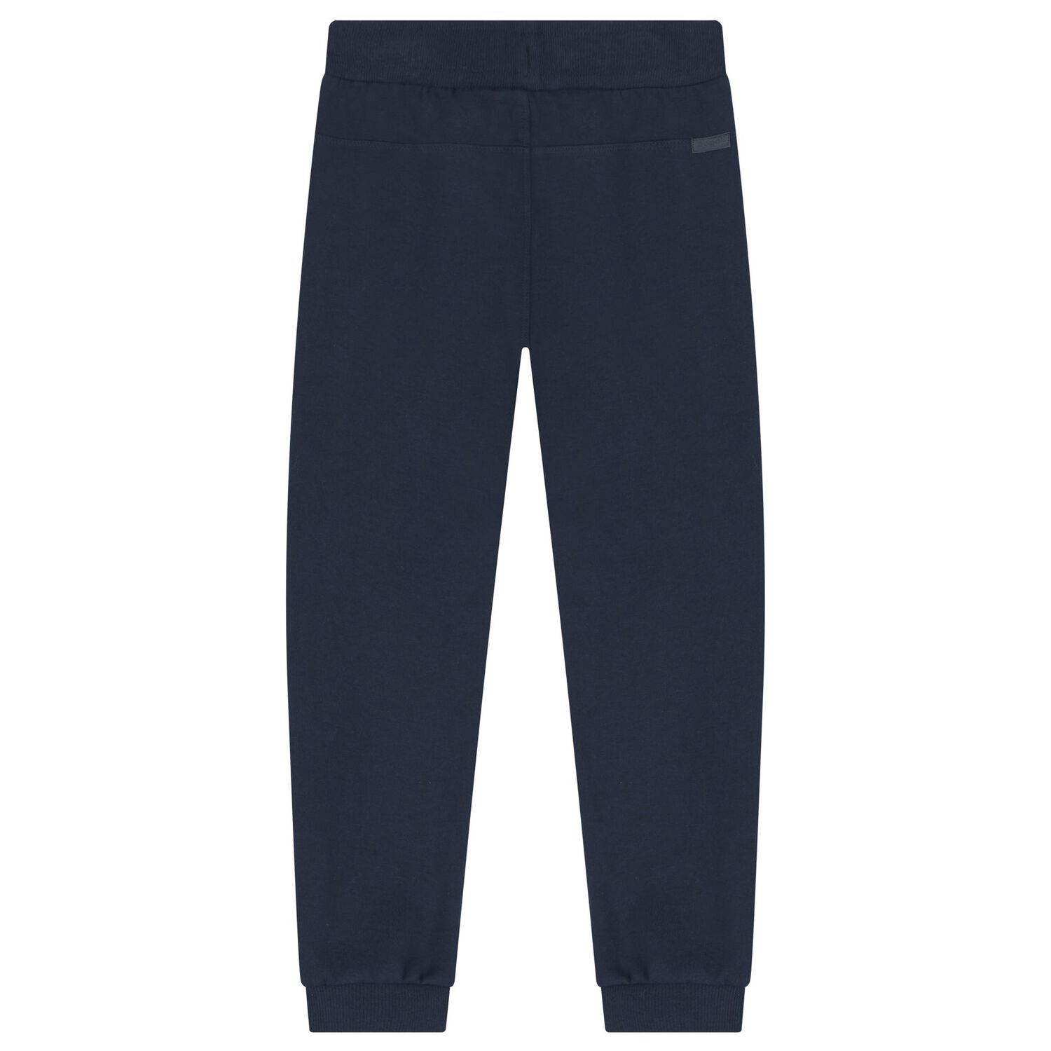 Boys Navy Blue Fleece Joggers, 1, hi-res