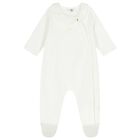Baby Girls White & Pink Babygrow Gift Set , 1, hi-res