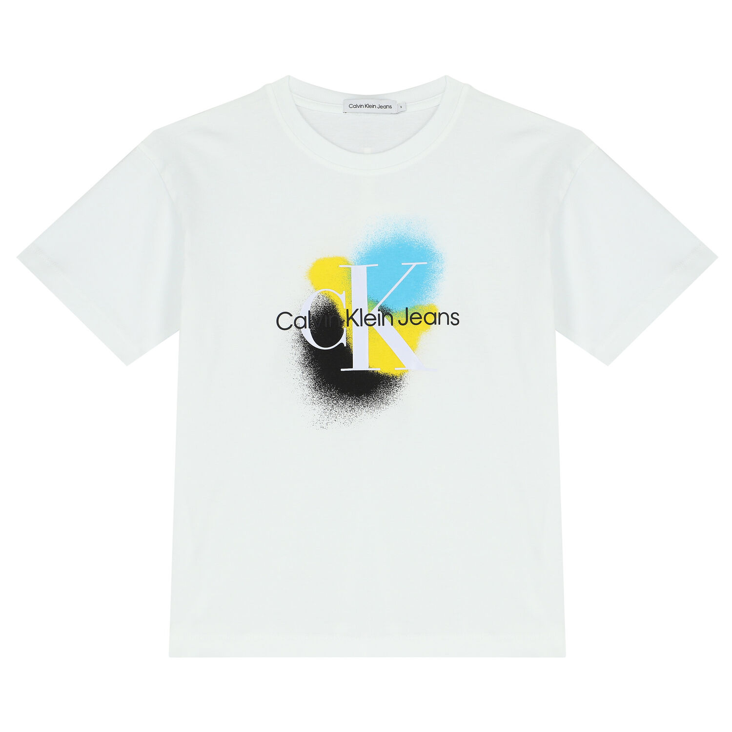 Boys White Logo T-Shirt, 1, hi-res image number null