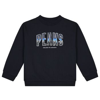 Boys Navy Blue Sweatshirt