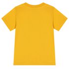 Boys Yellow Logo T-Shirt, 1, hi-res