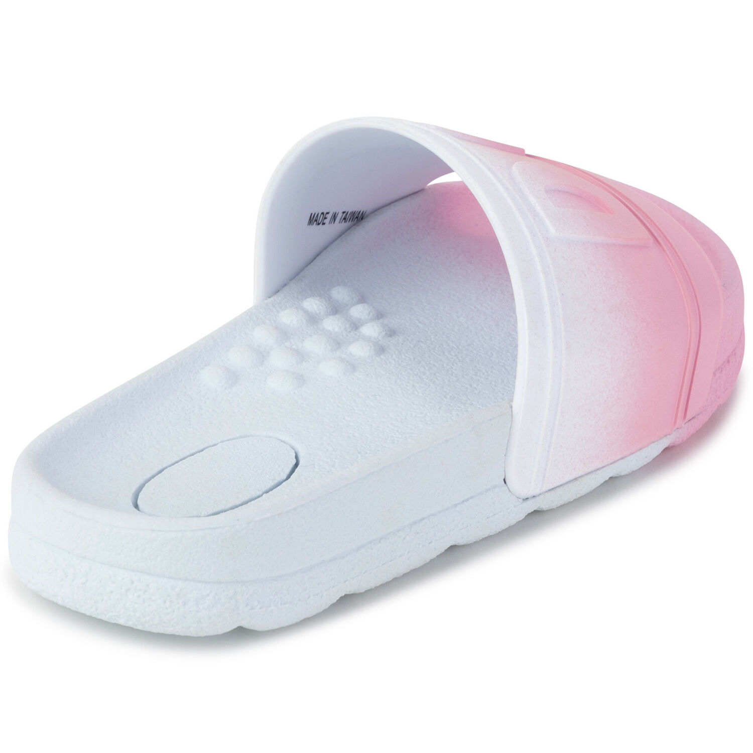 Girls Pink & White Logo Sliders, 1, hi-res